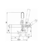 垂直式夾鉗101A：圖片 2